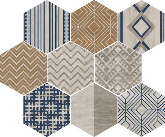 Decowood White Mix 25X29 Decowood White Mix 25X29