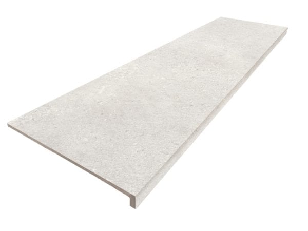 Peldaño Recto Ant, C3 Wabi Bianco 33X120