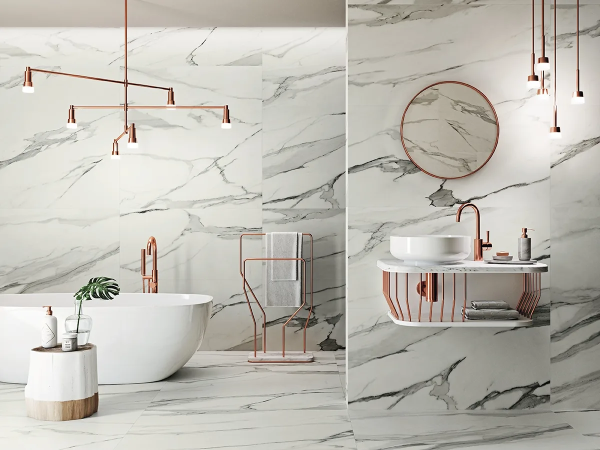 Patrones De Azulejos De Metro Para Duchas Decoración De Baños Con