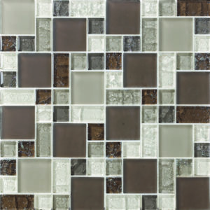 Tilefly.com Cristal Medano Mosaico Vitreo 30X30