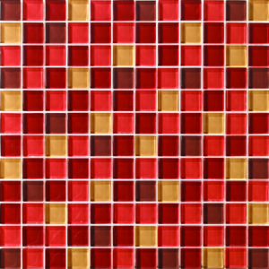 Tilefly.com Cristal Red Mosaico Vitreo 30X30