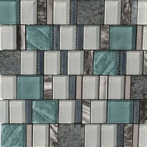 Tilefly.com Nix Blue Mosaico Vitreo 308X298