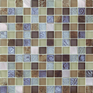 Tilefly.com Onegus Brown Mosaico Vitreo 30X30