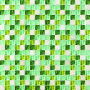 Tilefly.com Teseo Green Mosaico Vitreo 30X30