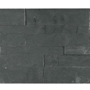 Tilefly.com Mosaico Piedra Estratos Negro Dk 180 X 350