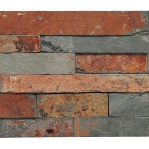 Tilefly.com Mosaico Piedra Estratos Oxido Dk 180 X 350