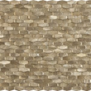 Tilefly.com Mosaico Metal Halley Gold 28,4X30