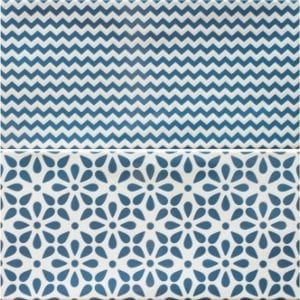 Tilefly.com Revestimiento Ceramica Ibiza Decor Azul 12,5X25