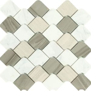 Tilefly.com Mosaico Piedra Kontrast 27X28