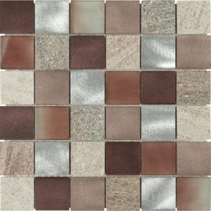 Tilefly.com Mosaico Magma Copper 298X298