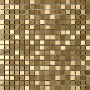 Tilefly.com Mosaico Metal Metalic Gold 30,1X30,1