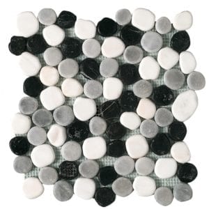 Tilefly.com Mosaico Piedra Rio Cinza 26X26