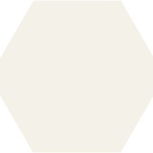 Hexagon Nice White 23X26