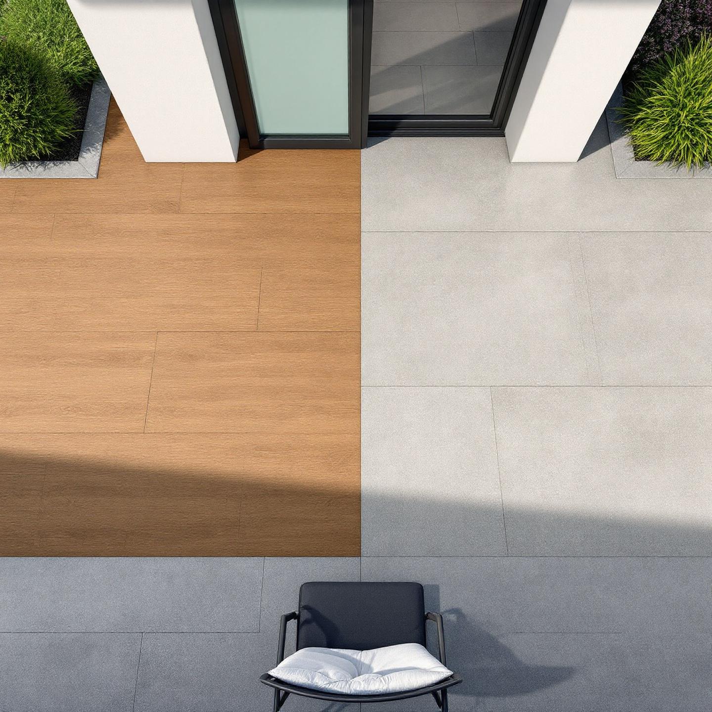 Comment Choisir Le Carrelage Extérieur Pour Terrasse : Le Guide Ultime 2025 Carrelage Exterieur Bois Ciment